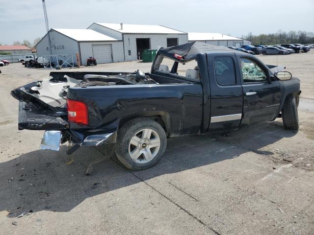 1GCEC19J08Z263479 - 2008 CHEVROLET SILVERADO C1500 BLACK photo 3