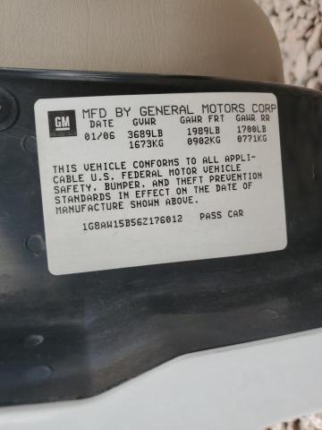 1G8AW15B56Z176012 - 2006 SATURN ION LEVEL 3 WHITE photo 13