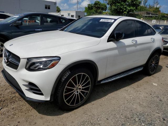 WDC0J4KB9JF324902 - 2018 MERCEDES-BENZ GLC COUPE 300 4MATIC WHITE photo 1