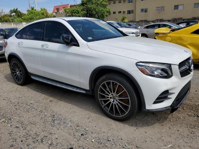 WDC0J4KB9JF324902 - 2018 MERCEDES-BENZ GLC COUPE 300 4MATIC WHITE photo 4