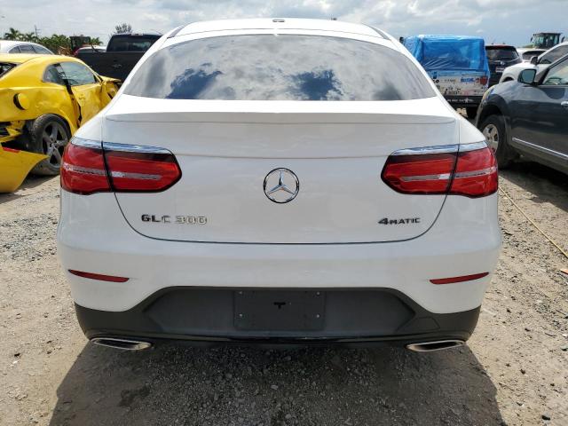 WDC0J4KB9JF324902 - 2018 MERCEDES-BENZ GLC COUPE 300 4MATIC WHITE photo 6