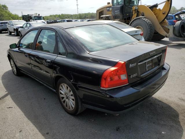 YV1TH592061426081 - 2006 VOLVO S80 2.5T BLACK photo 2