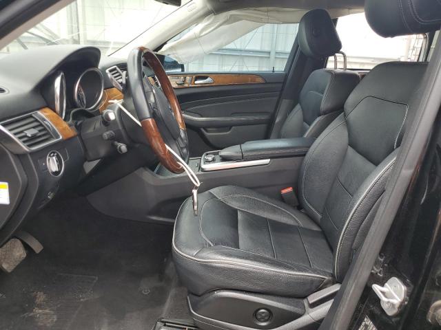 4JGDA5HB2CA009276 - 2012 MERCEDES-BENZ ML 350 4MATIC BLACK photo 7