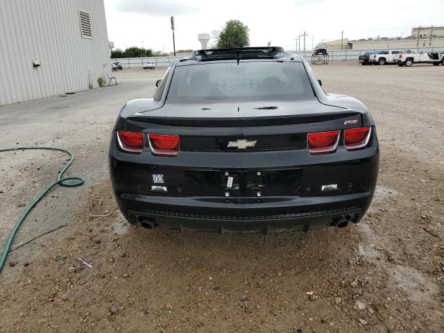 2G1FC1E30C9102802 - 2012 CHEVROLET CAMARO LT BLACK photo 6