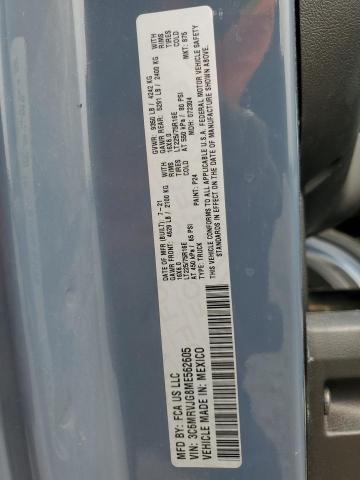 3C6MRVJG8ME562605 - 2021 RAM PROMASTER 3500 HIGH 蓝色 照片 13