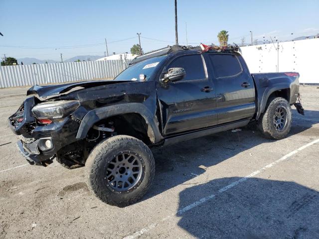 3TMCZ5AN0LM346268 - 2020 TOYOTA TACOMA DOUBLE CAB BLACK photo 1