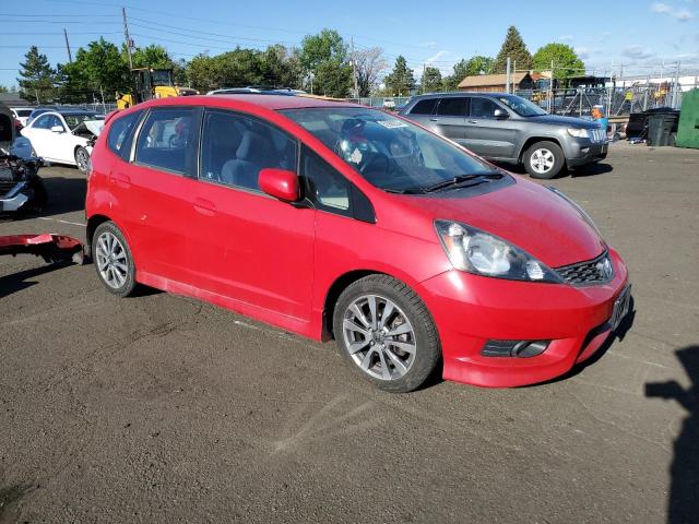 JHMGE8H51CC019432 - 2012 HONDA FIT SPORT RED photo 4