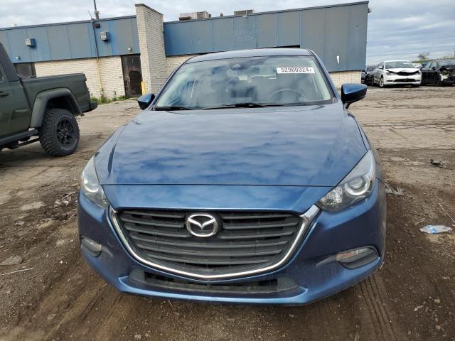 3MZBN1L7XHM106793 - 2017 MAZDA 3 TOURING BLUE photo 5