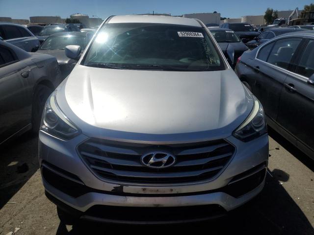 5XYZTDLB2JG525107 - 2018 HYUNDAI SANTA FE S SILVER photo 5