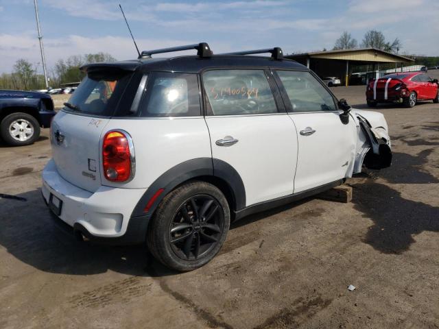 WMWZC5C53CWL60106 - 2012 MINI COOPER S COUNTRYMAN WHITE photo 3