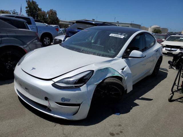 5YJ3E1EA7MF988956 - 2021 TESLA MODEL 3 WHITE photo 1