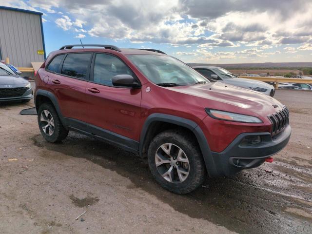 1C4PJMBSXFW649425 - 2015 JEEP CHEROKEE TRAILHAWK RED photo 4
