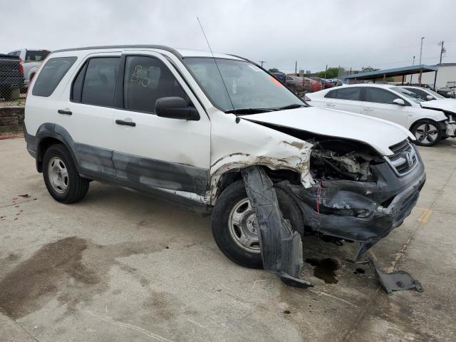 JHLRD78412C052575 - 2002 HONDA CR-V LX WHITE photo 4