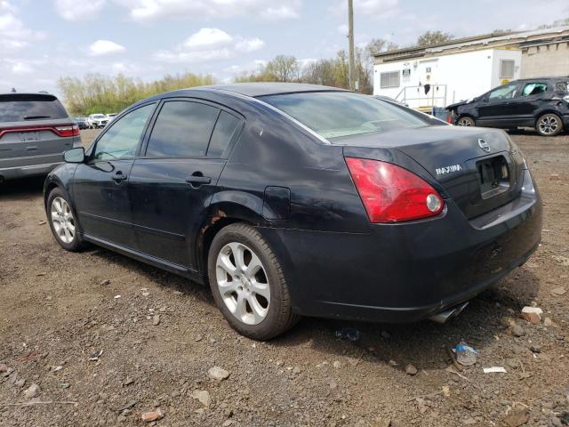 1N4BA41E67C859695 - 2007 NISSAN MAXIMA SE BLACK photo 2