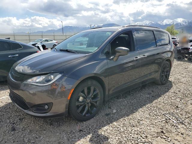 2C4RC1FG6KR570103 - 2019 CHRYSLER PACIFICA TOURING PLUS GRAY photo 1