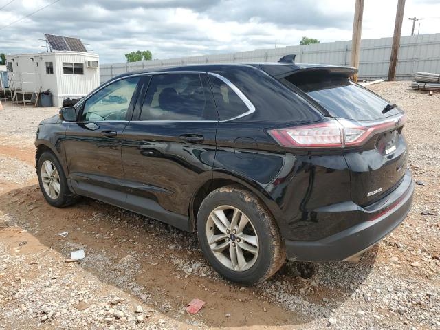 2FMPK3J91GBB87776 - 2016 FORD EDGE SEL BLACK photo 2