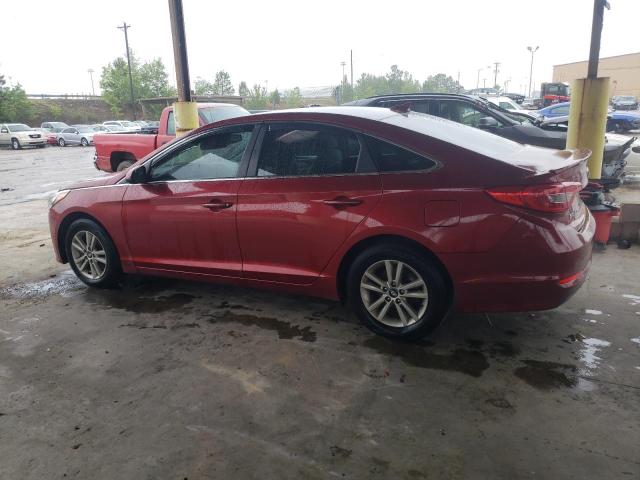 5NPE24AF5GH265570 - 2016 HYUNDAI SONATA SE RED photo 2