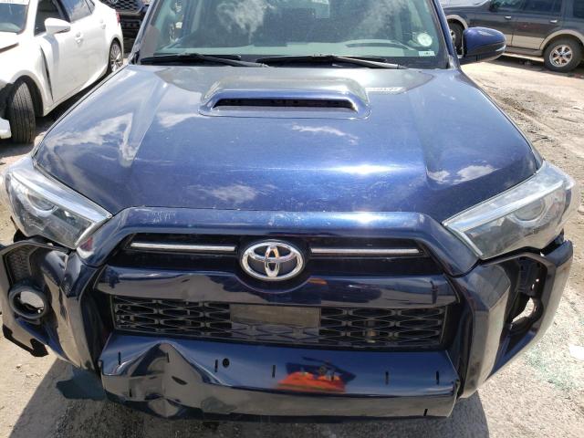 JTEBU5JR4L5746980 - 2020 TOYOTA 4RUNNER SR5/SR5 PREMIUM 蓝色 照片 12
