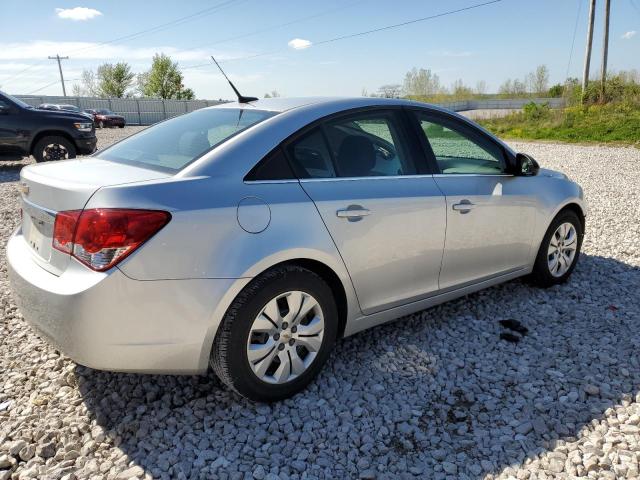 1G1PC5SH0C7389796 - 2012 CHEVROLET CRUZE LS SILVER photo 3