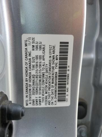 2HKRM3H38GH508094 - 2016 HONDA CR-V LX SILVER photo 13