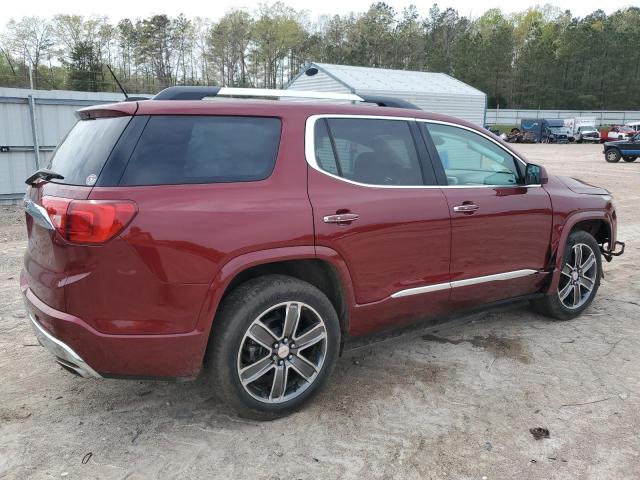 1GKKNPLS1JZ161314 - 2018 GMC ACADIA DENALI 红色 照片 3