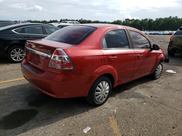 KL1TD5DE3BB170694 - 2011 CHEVROLET AVEO LS 红色 照片 3