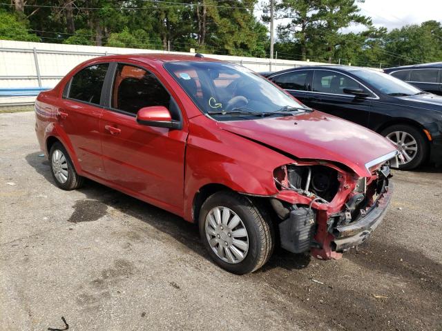 KL1TD5DE3BB170694 - 2011 CHEVROLET AVEO LS 红色 照片 4