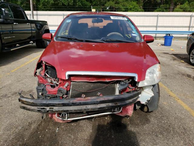 KL1TD5DE3BB170694 - 2011 CHEVROLET AVEO LS 红色 照片 5