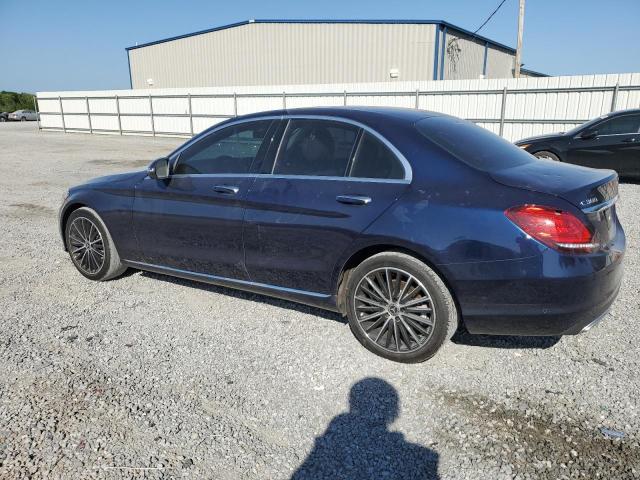 W1KWF8DB7LR602385 - 2020 MERCEDES-BENZ C 300 BLUE photo 2