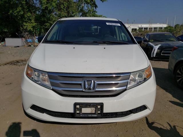 5FNRL5H40CB021911 - 2012 HONDA ODYSSEY EX WHITE photo 5