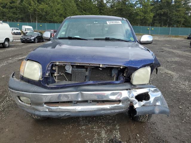 5TBBT44122S252707 - 2002 TOYOTA TUNDRA ACCESS CAB BLUE photo 5