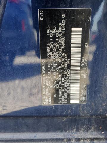 JTLZE4FE6DJ030692 - 2013 TOYOTA SCION XB 蓝色 照片 12