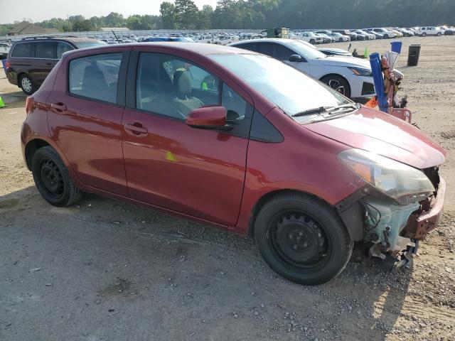 VNKKTUD33HA082508 - 2017 TOYOTA YARIS L RED photo 4