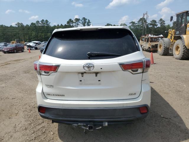 5TDKKRFH7GS165815 - 2016 TOYOTA HIGHLANDER XLE Ağ foto 6