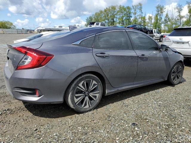 2HGFC1F78HH657066 - 2017 HONDA CIVIC EXL GRAY photo 3