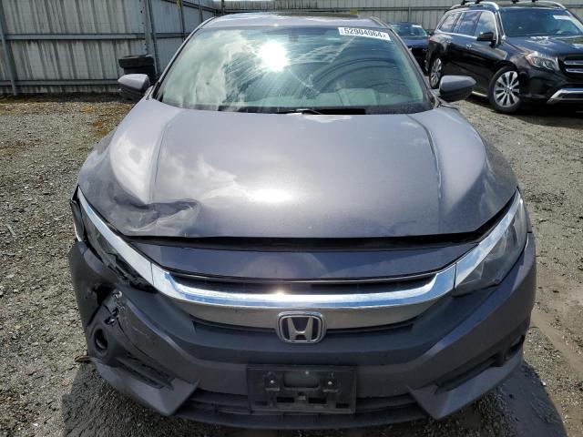 2HGFC1F78HH657066 - 2017 HONDA CIVIC EXL GRAY photo 5