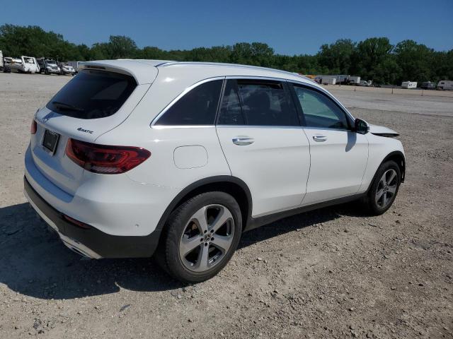 W1N0G8EB4MV274629 - 2021 MERCEDES-BENZ GLC 300 4MATIC WHITE photo 3