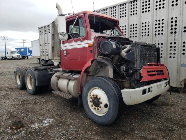 1HSHCATR6SH212374 - 1995 INTERNATIONAL 8000 8100 RED photo 1