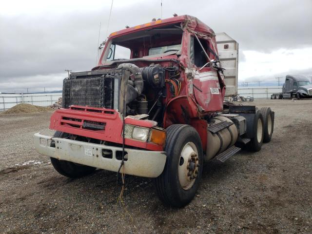 1HSHCATR6SH212374 - 1995 INTERNATIONAL 8000 8100 RED photo 2