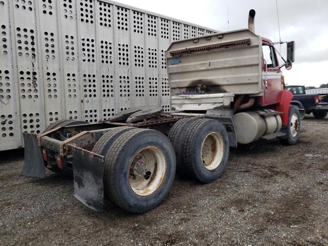 1HSHCATR6SH212374 - 1995 INTERNATIONAL 8000 8100 RED photo 4