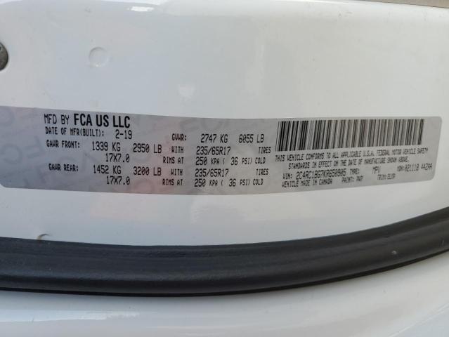 2C4RC1BG7KR650905 - 2019 CHRYSLER PACIFICA TOURING L WHITE photo 14