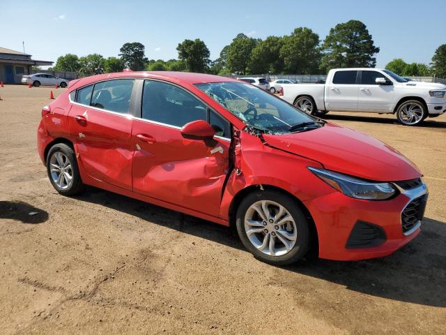 3G1BE6SM6KS541510 - 2019 CHEVROLET CRUZE LT RED photo 4