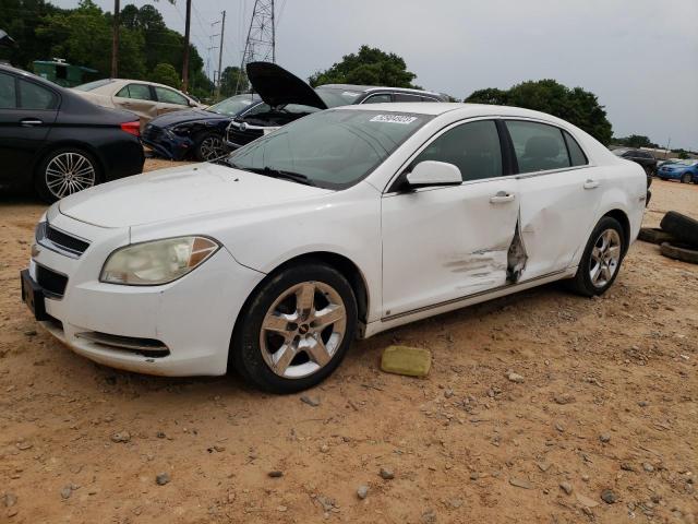 1G1ZH57B094268971 - 2009 CHEVROLET MALIBU 1LT WHITE photo 1
