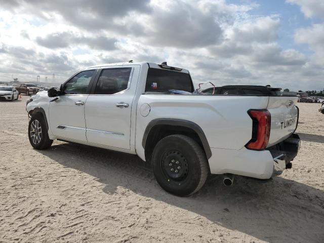 5TFMA5AB1RX030589 - 2024 TOYOTA TUNDRA CREWMAX PLATINUM თეთრი ფოტო 2