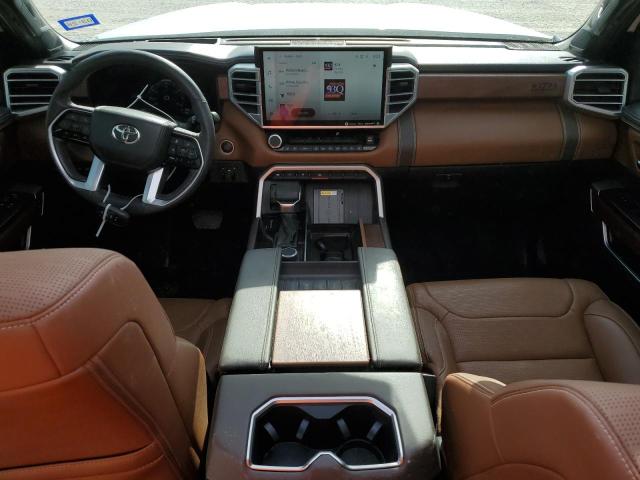 5TFMA5AB1RX030589 - 2024 TOYOTA TUNDRA CREWMAX PLATINUM თეთრი ფოტო 8