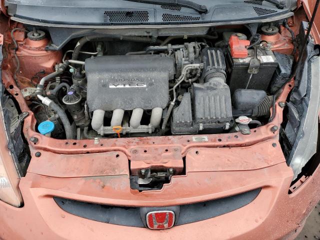 JHMGD38667S809013 - 2007 HONDA FIT S 橙色 照片 11