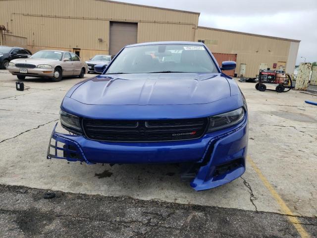 2C3CDXBG9NH231376 - 2022 DODGE CHARGER SXT BLUE photo 5