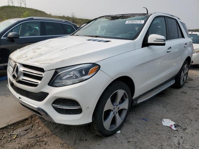 4JGDA5HB9HA886242 - 2017 MERCEDES-BENZ GLE 350 4MATIC WHITE photo 1