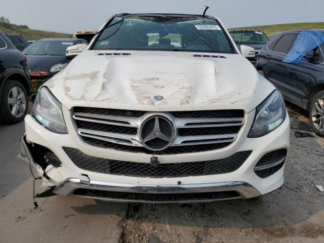 4JGDA5HB9HA886242 - 2017 MERCEDES-BENZ GLE 350 4MATIC WHITE photo 5