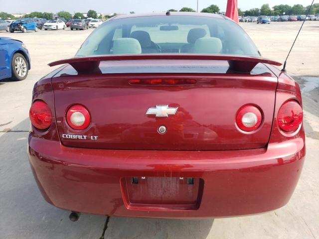 1G1AL18F087349956 - 2008 CHEVROLET COBALT LT MAROON photo 6